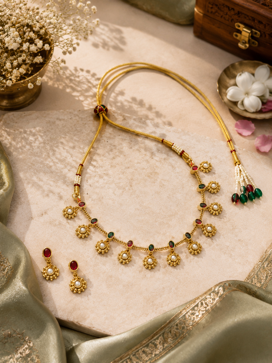 Chandralekha Necklace Set