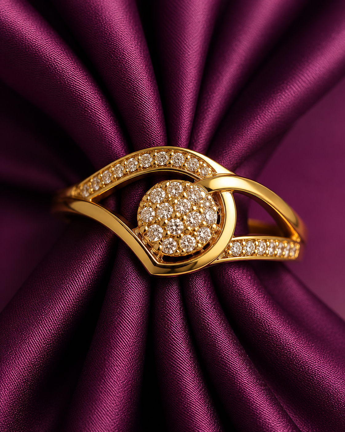 Dew Adjustable Ring
