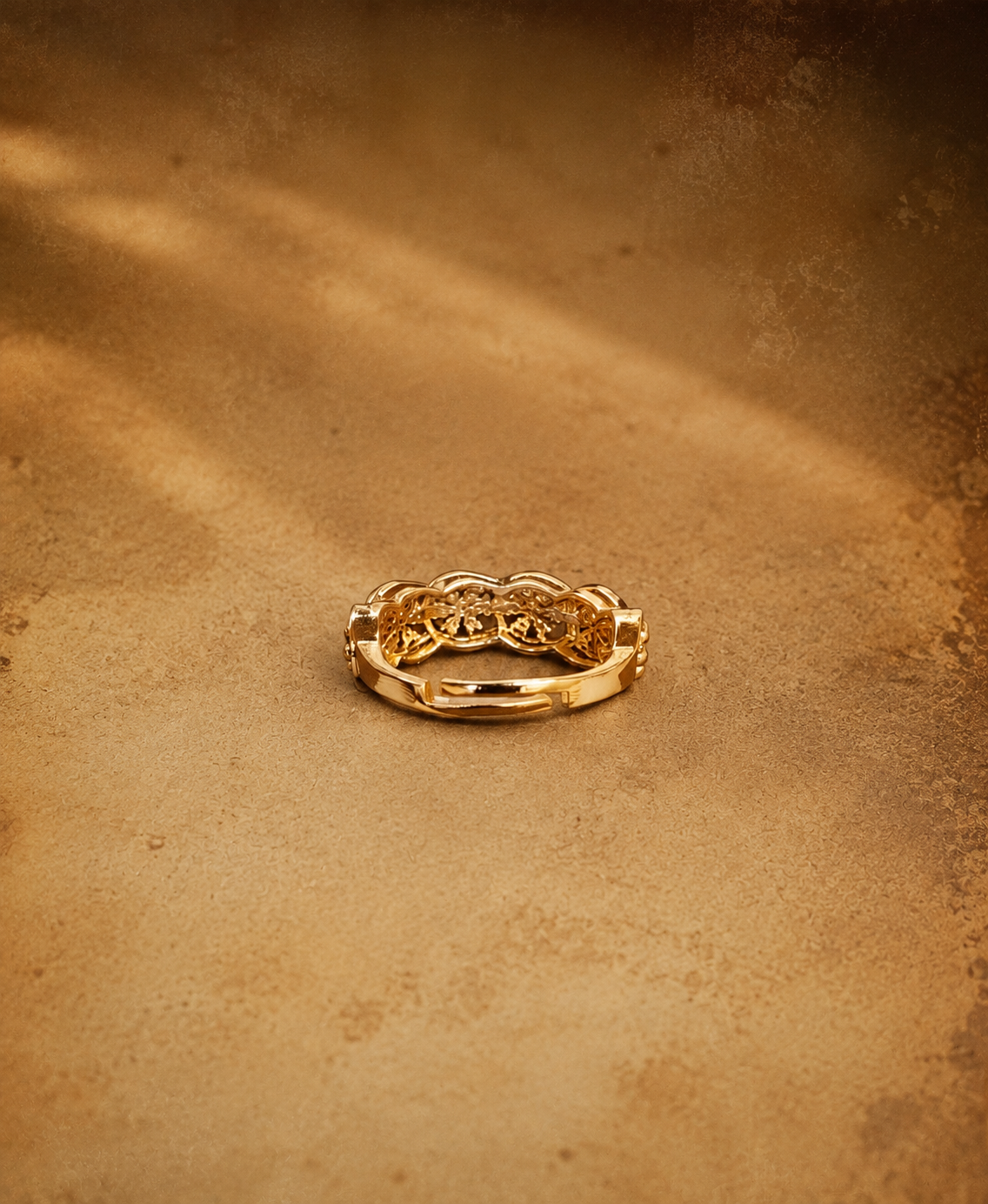 Wood Adjustable Ring
