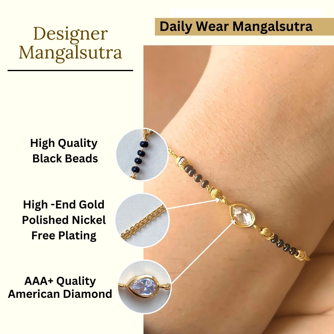 Sana Mangalsutra Bracelet