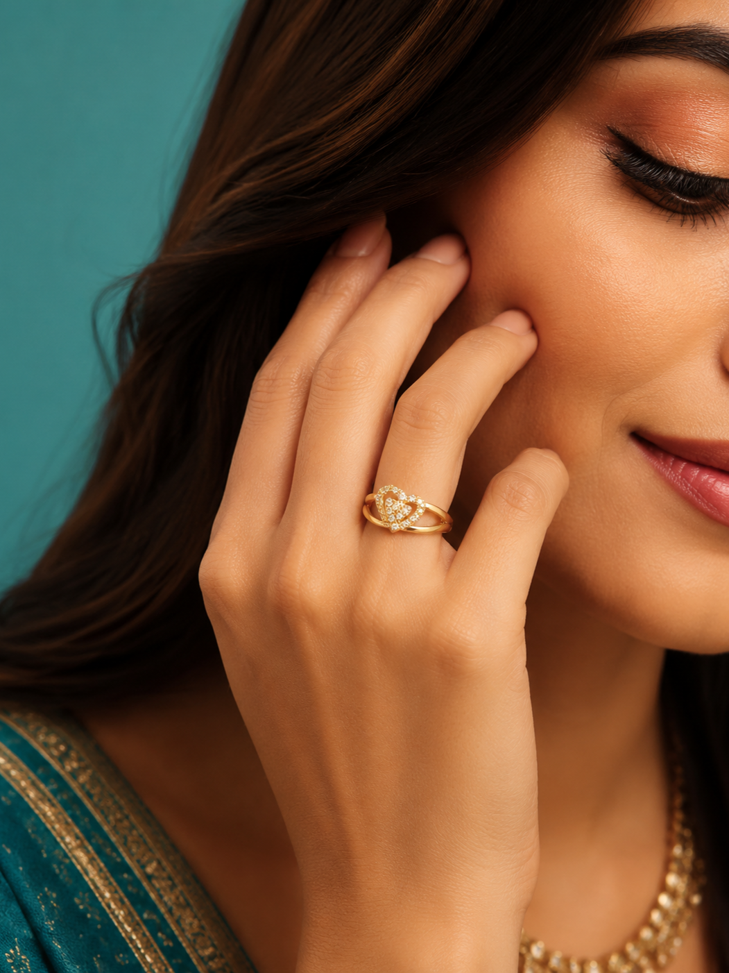 Ethereal Bloom Adjustable Ring