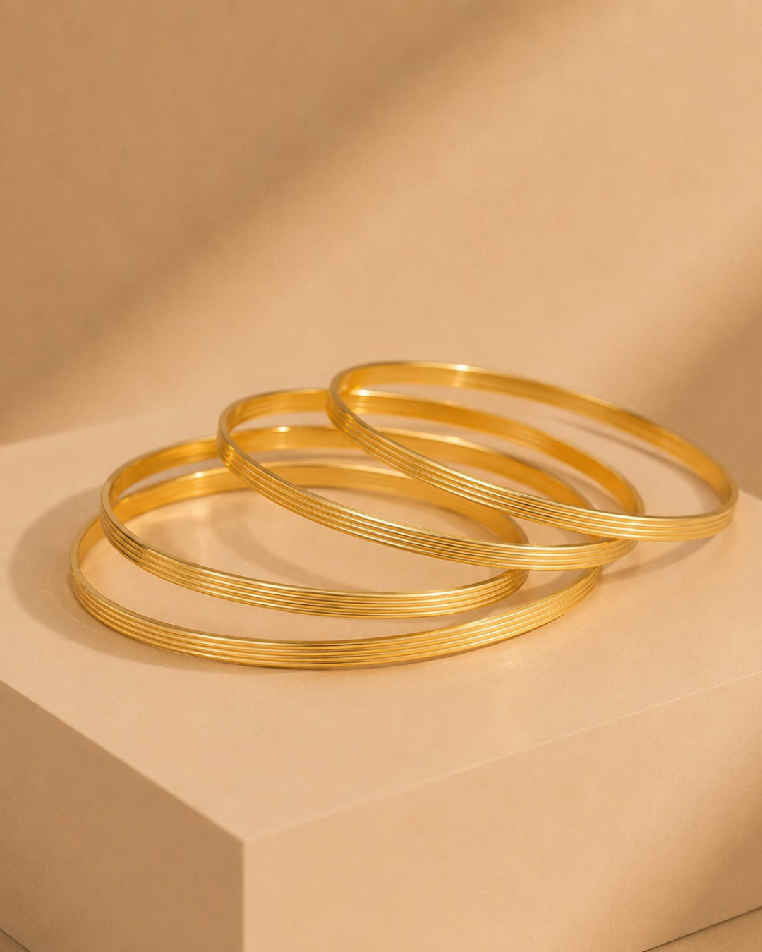 Vritika Bangle.  ( Set of 4)