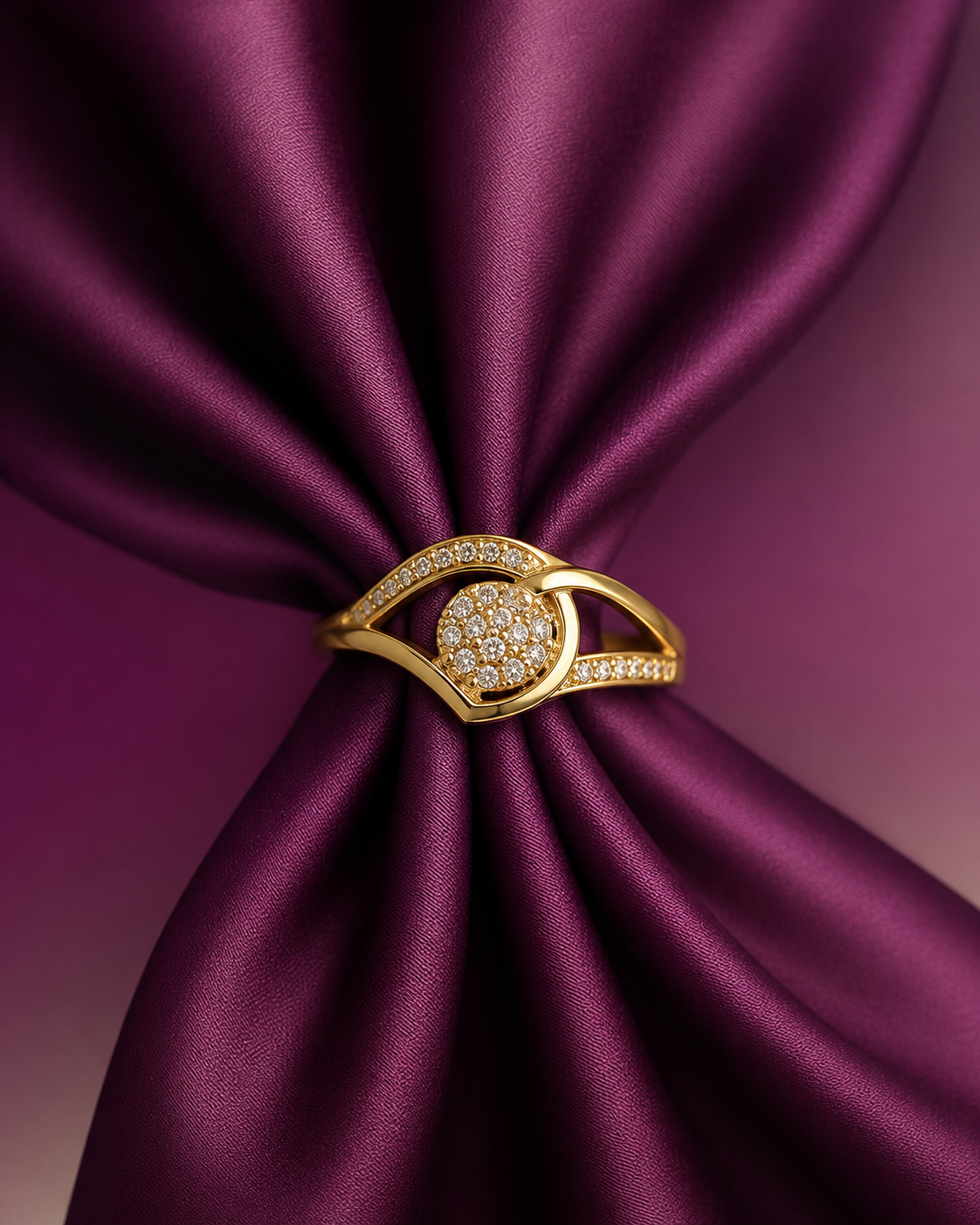 Dew Adjustable Ring