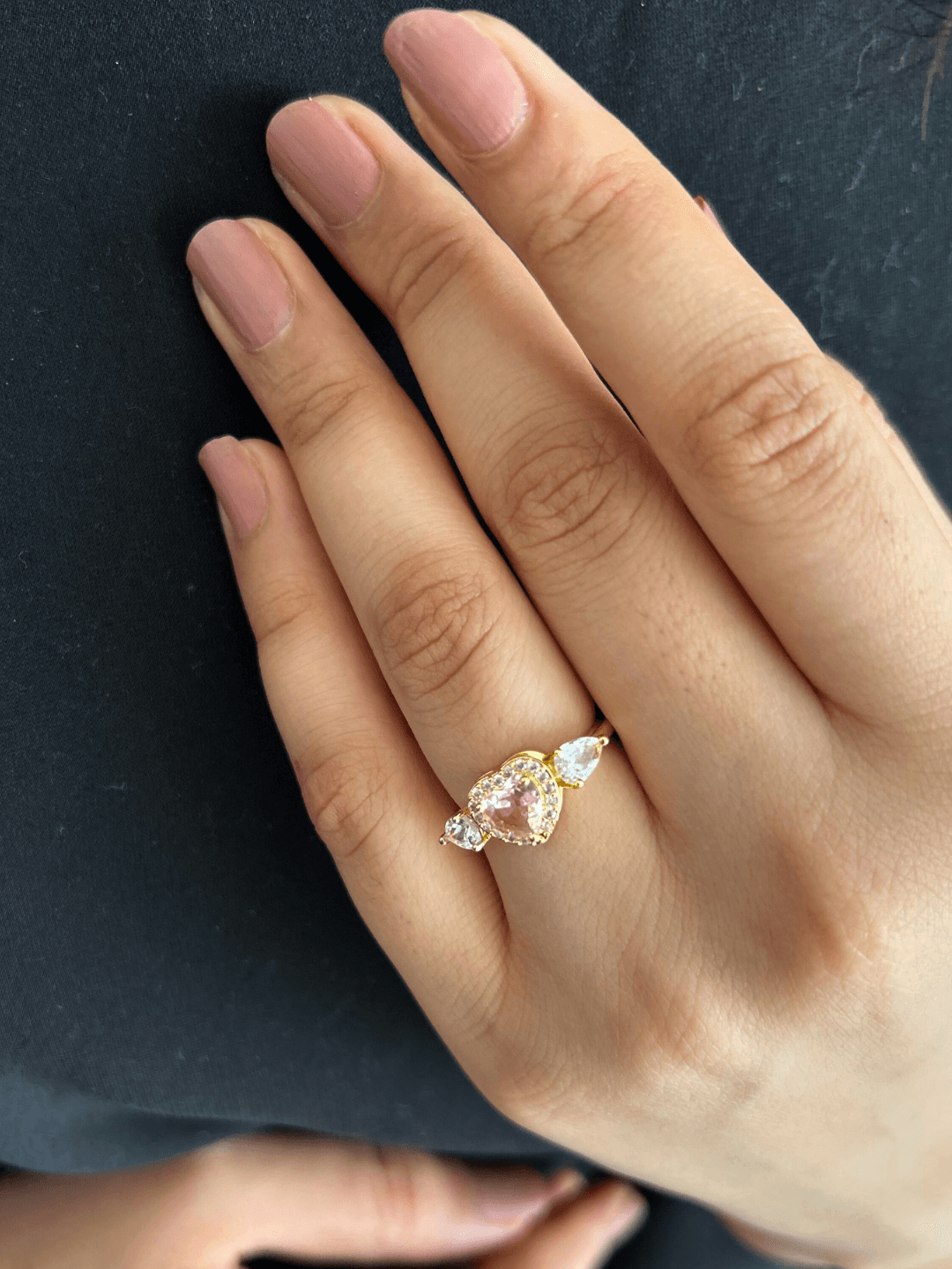 Heart of Love Miniature Ring - Zeraki Jewels 