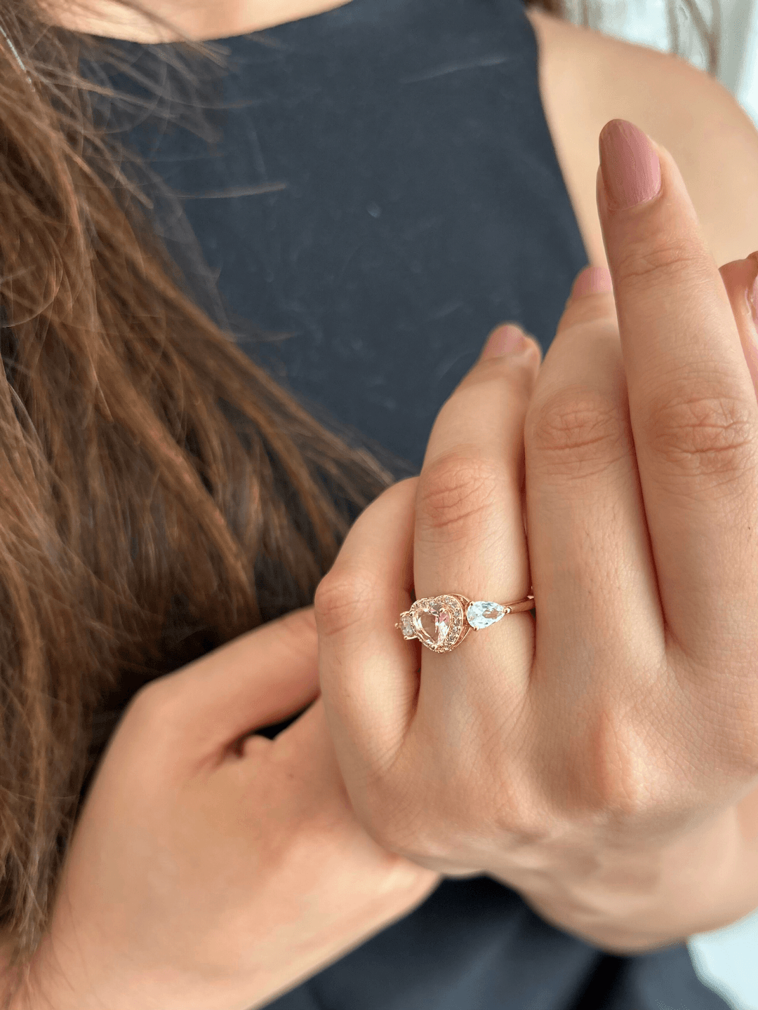 Heart of Love Miniature Ring - Zeraki Jewels  
