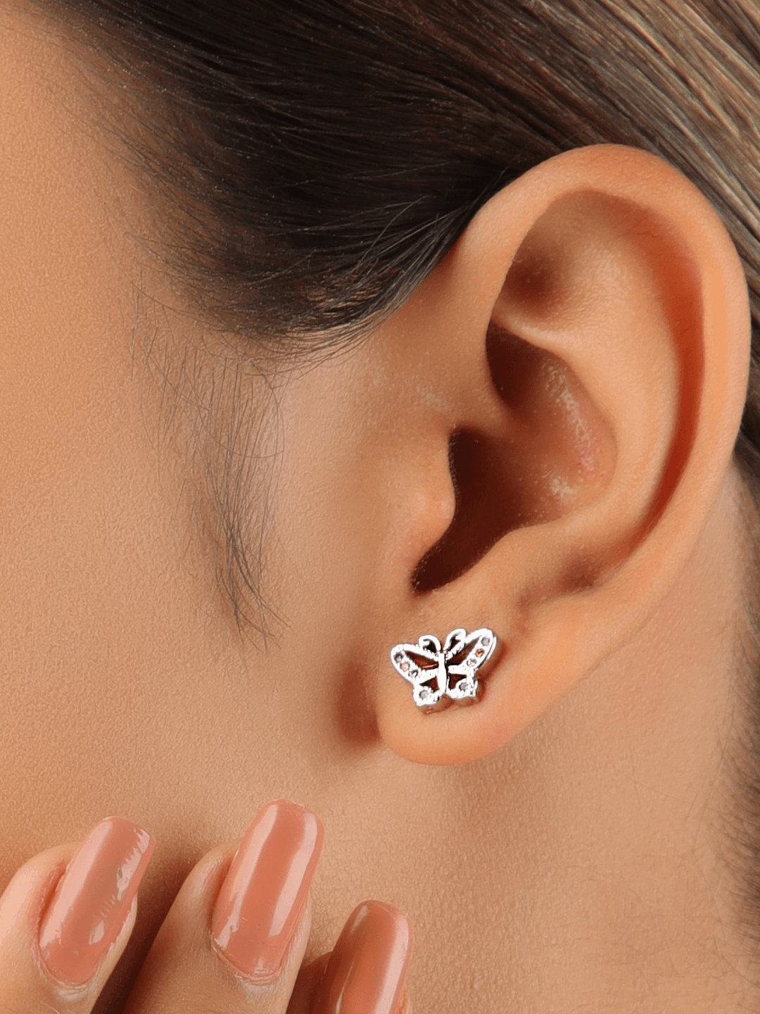 Miniature Butterfly Studs - Zerakijewels