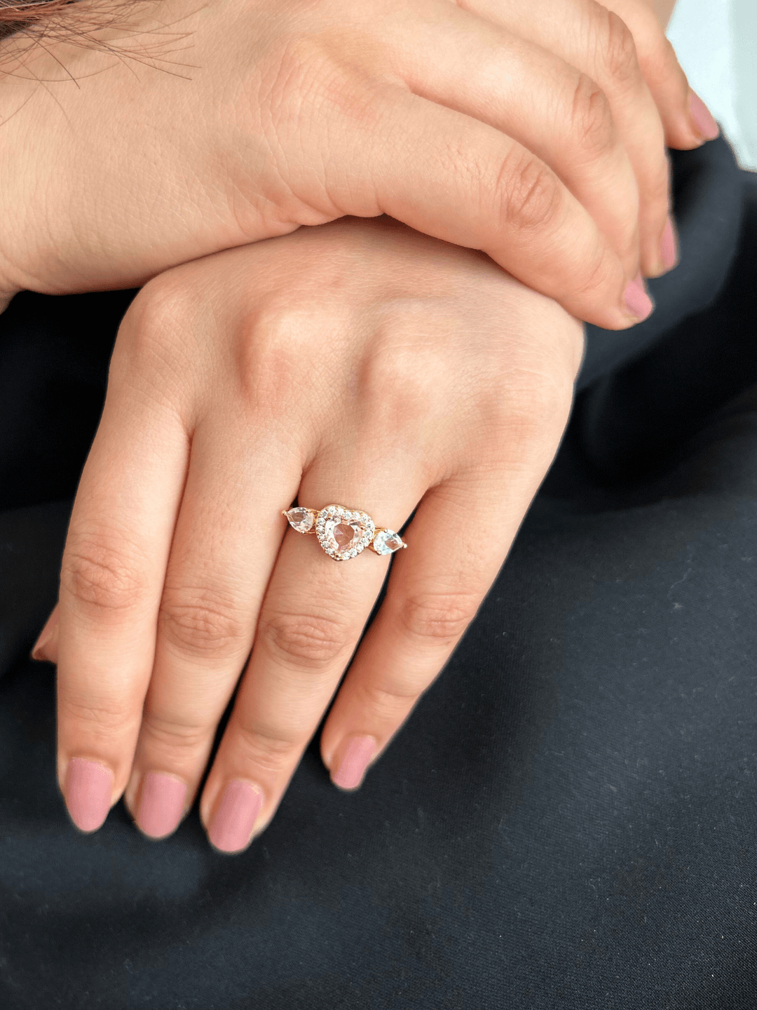 Heart of Love Miniature Ring - Zeraki Jewels 