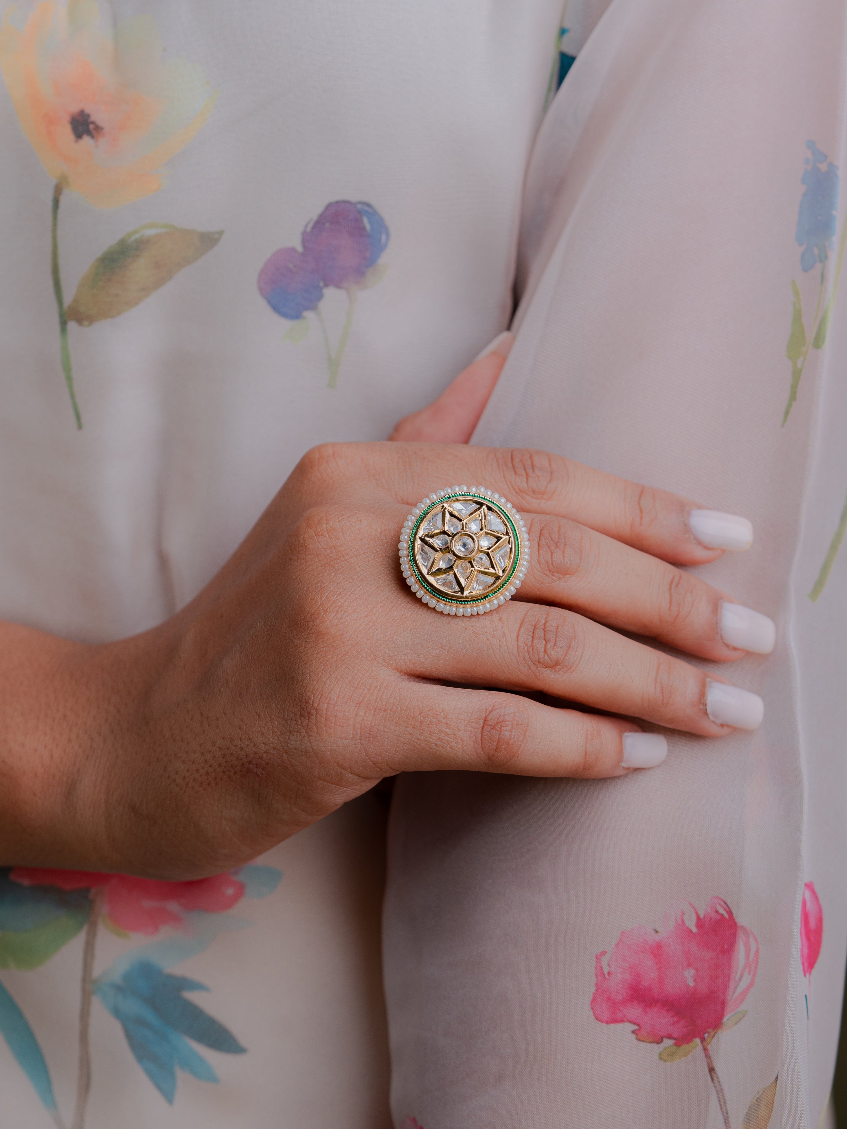 Vishalakshi Antique Ring