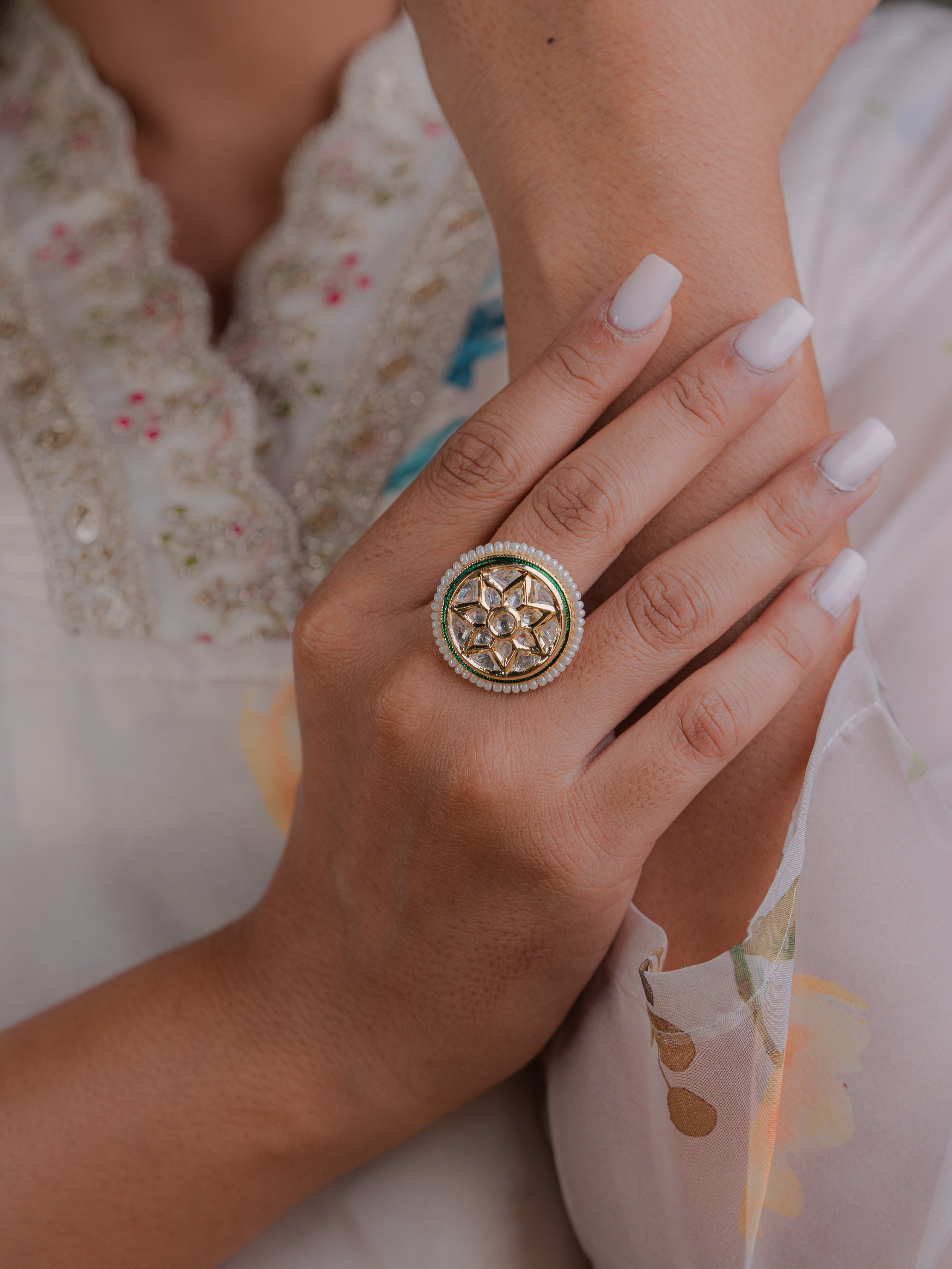 Vishalakshi Antique Ring