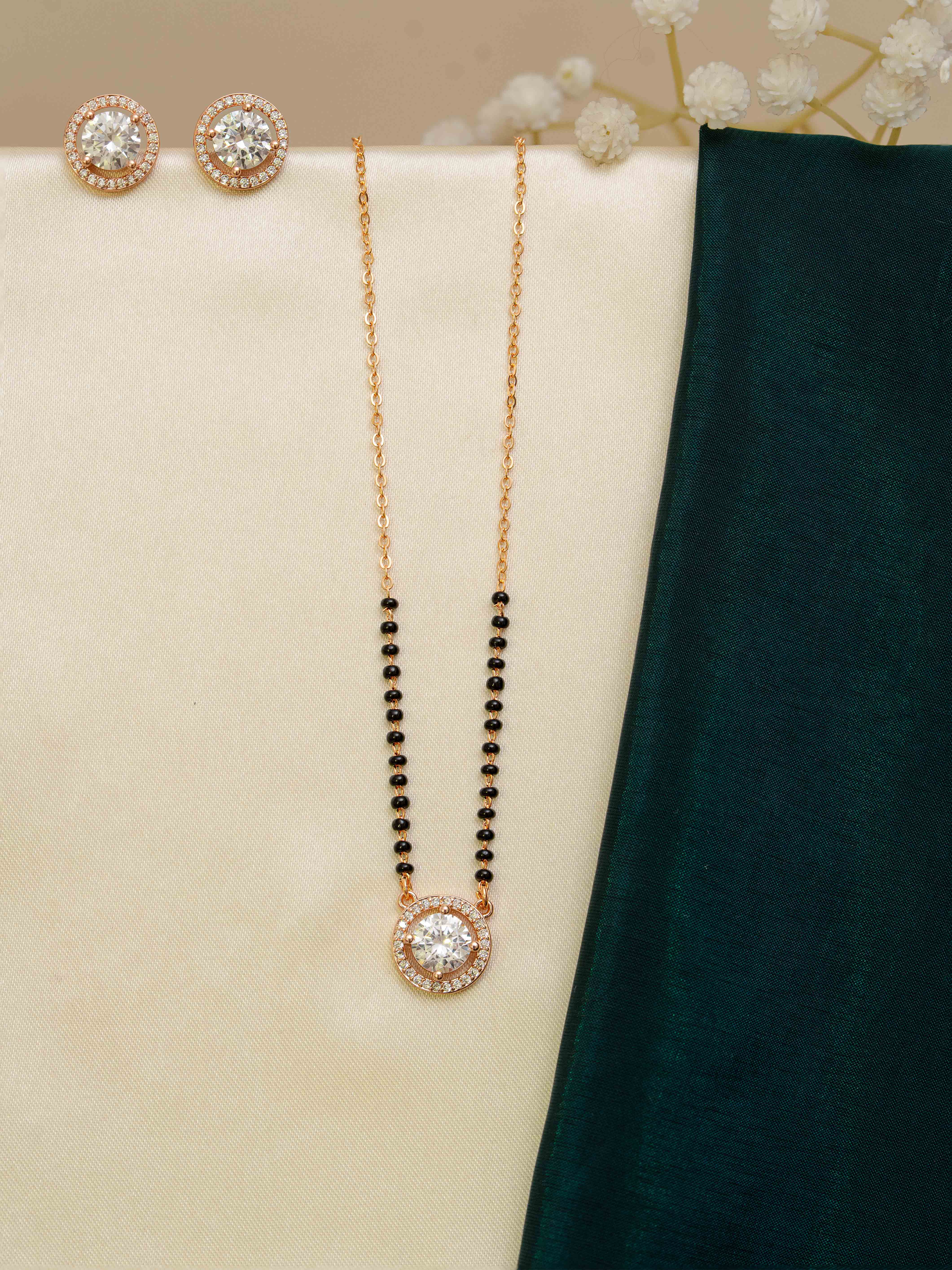 Suhana Mangalsutra with Earrings