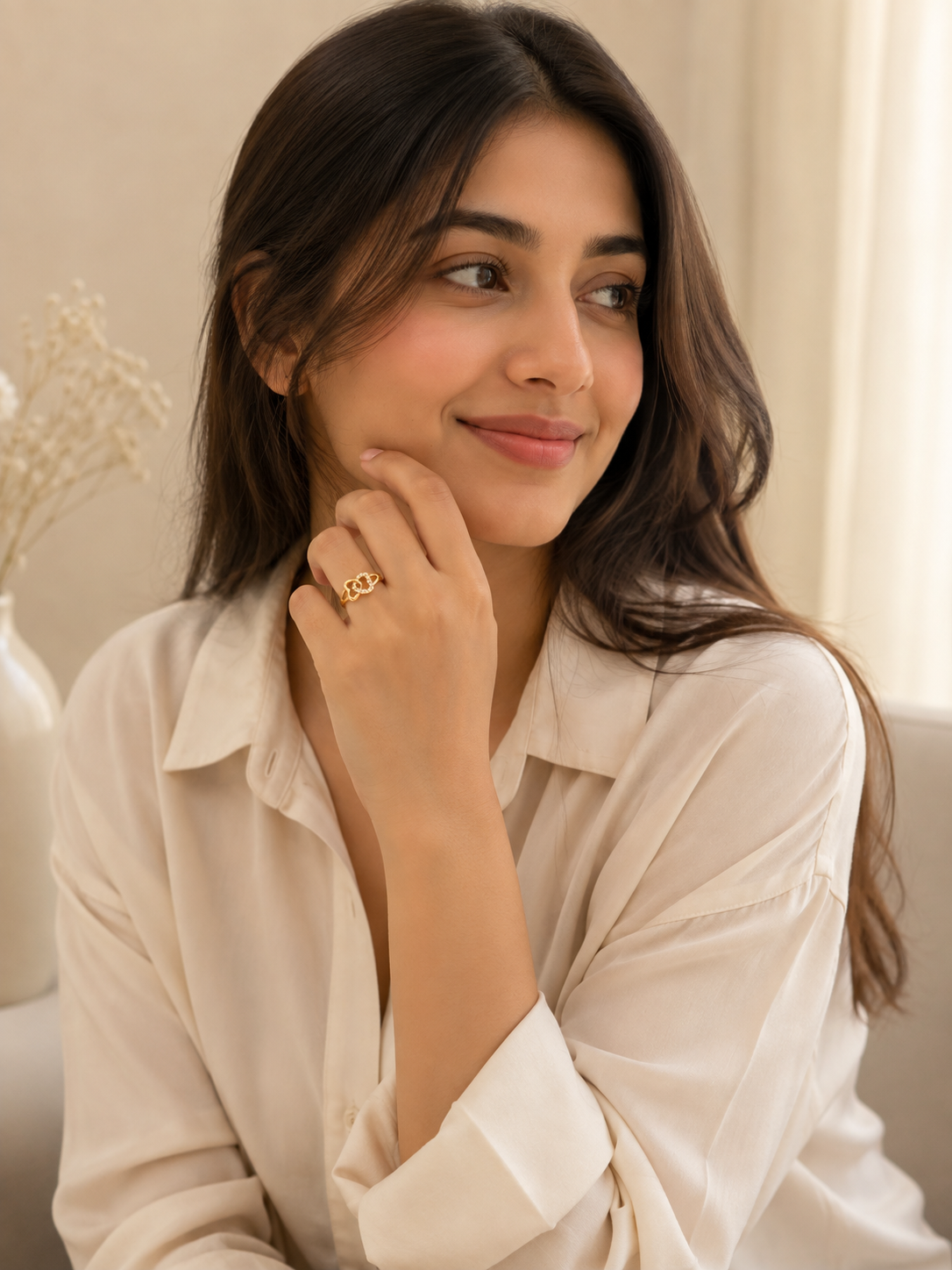 Heer Adjustable Ring
