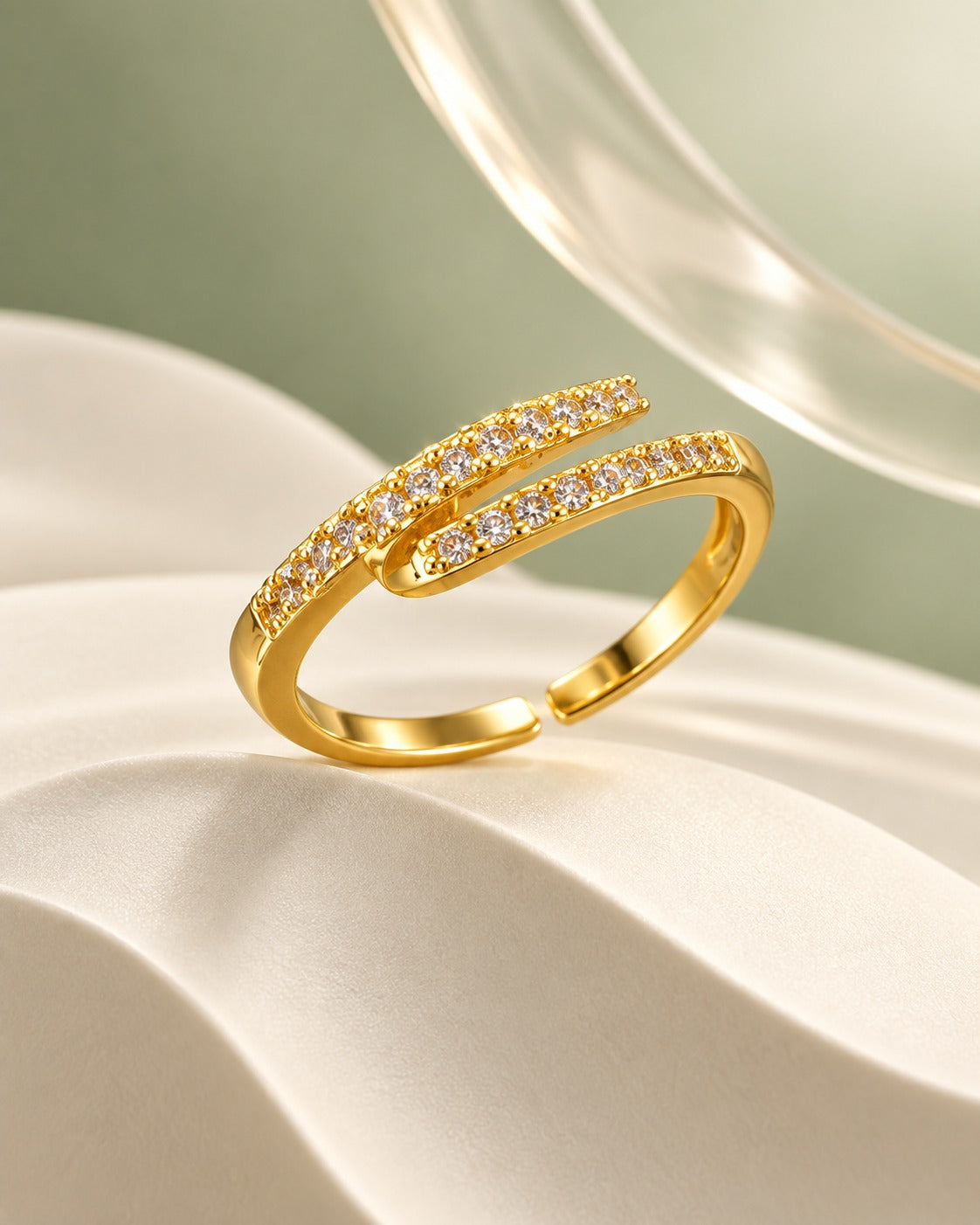 Gleamique Adjustable Ring