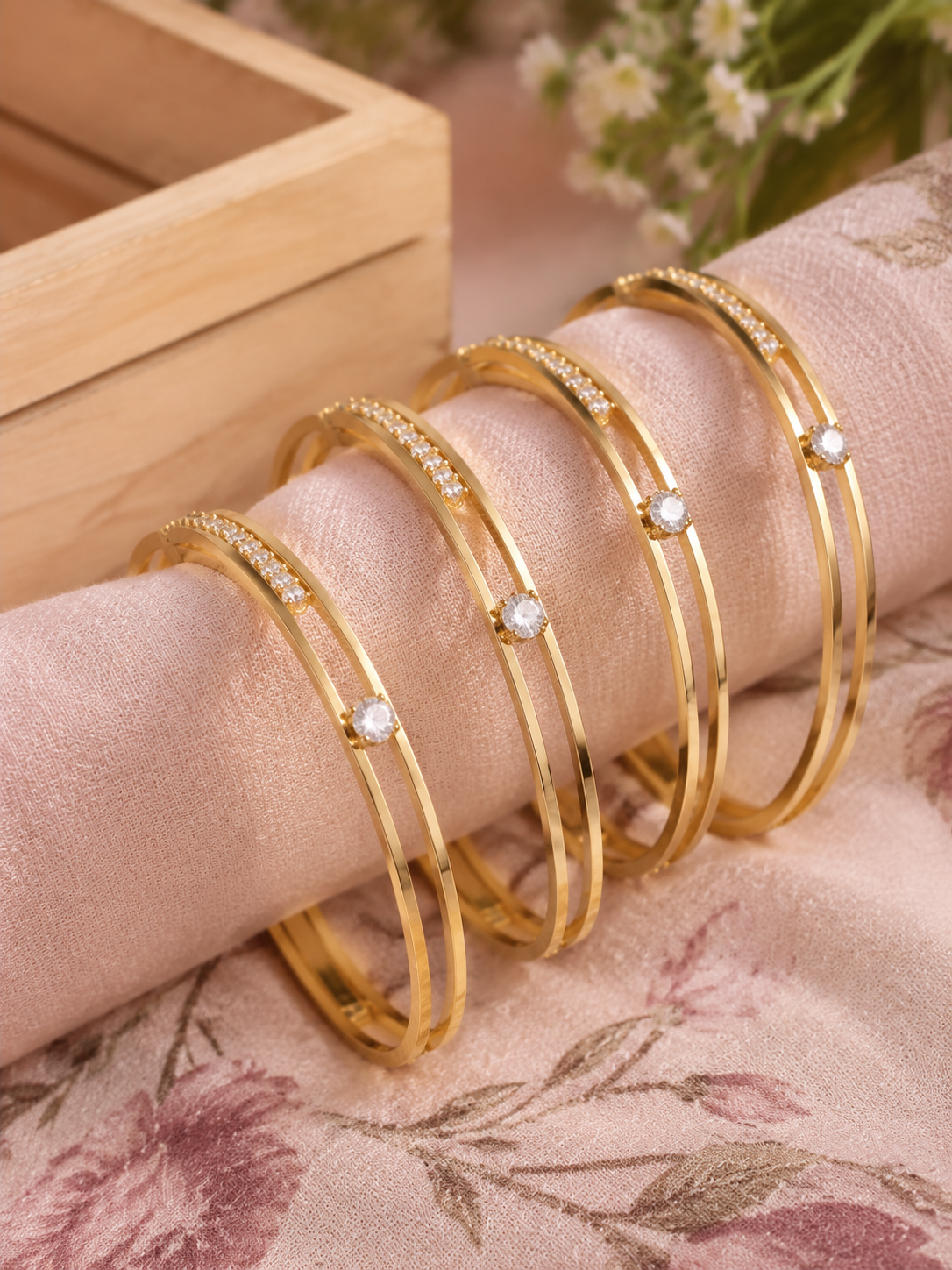 Priya Bangle. (Set of 4 )