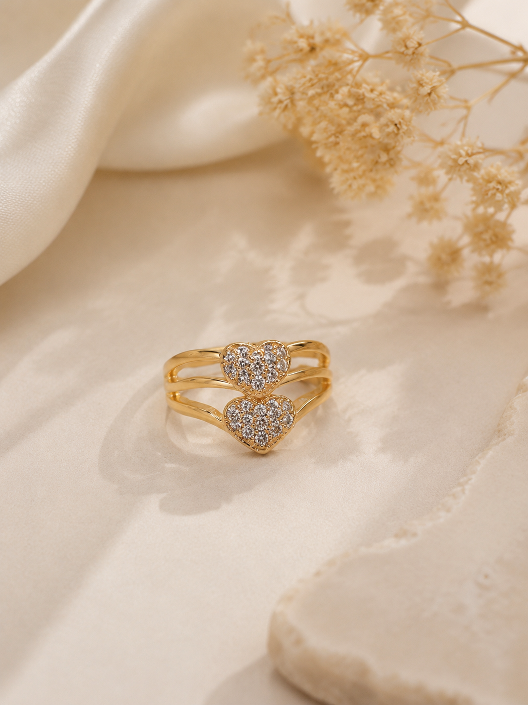 Nina Shine Adjustable Ring