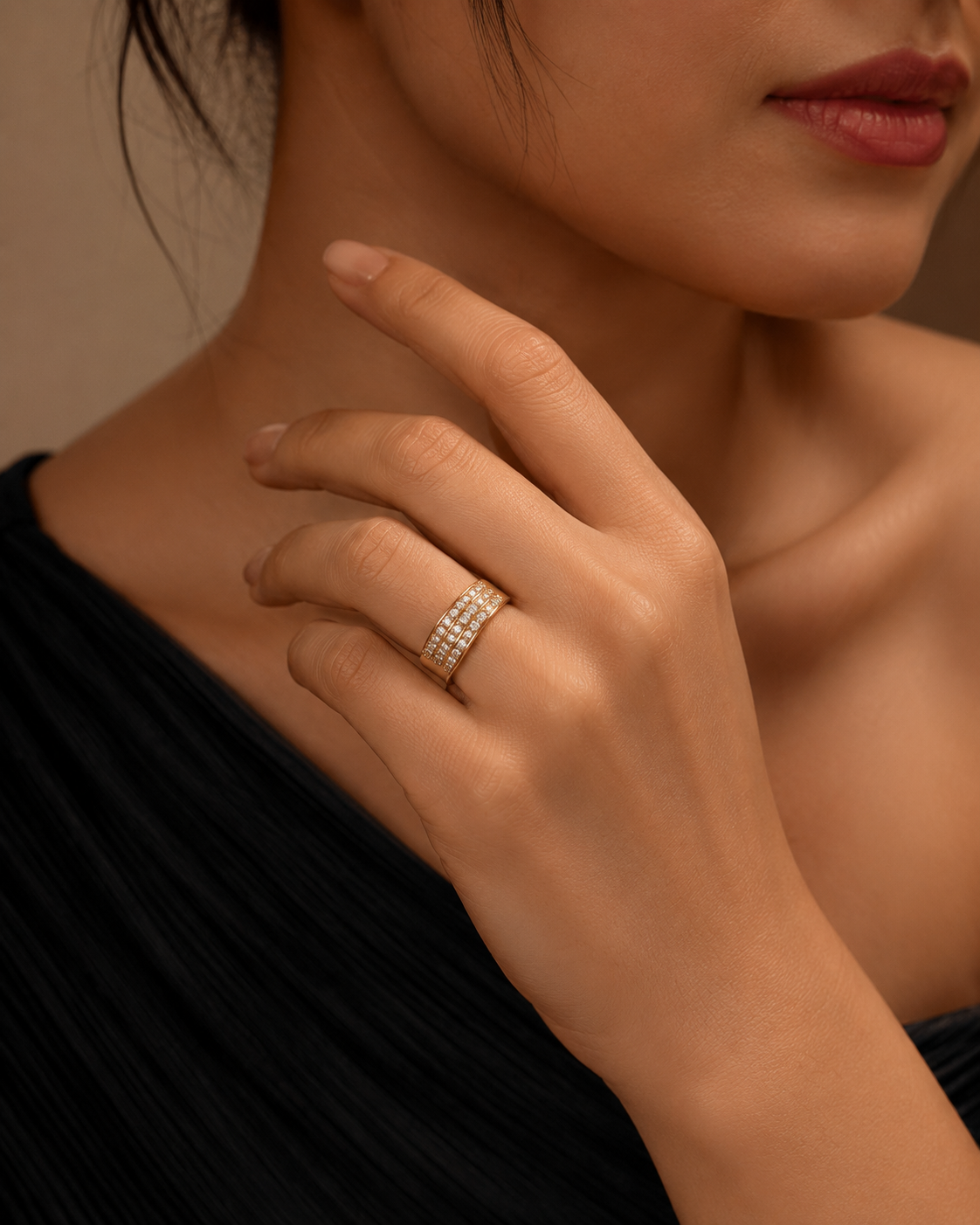 Opal Adjustable Ring
