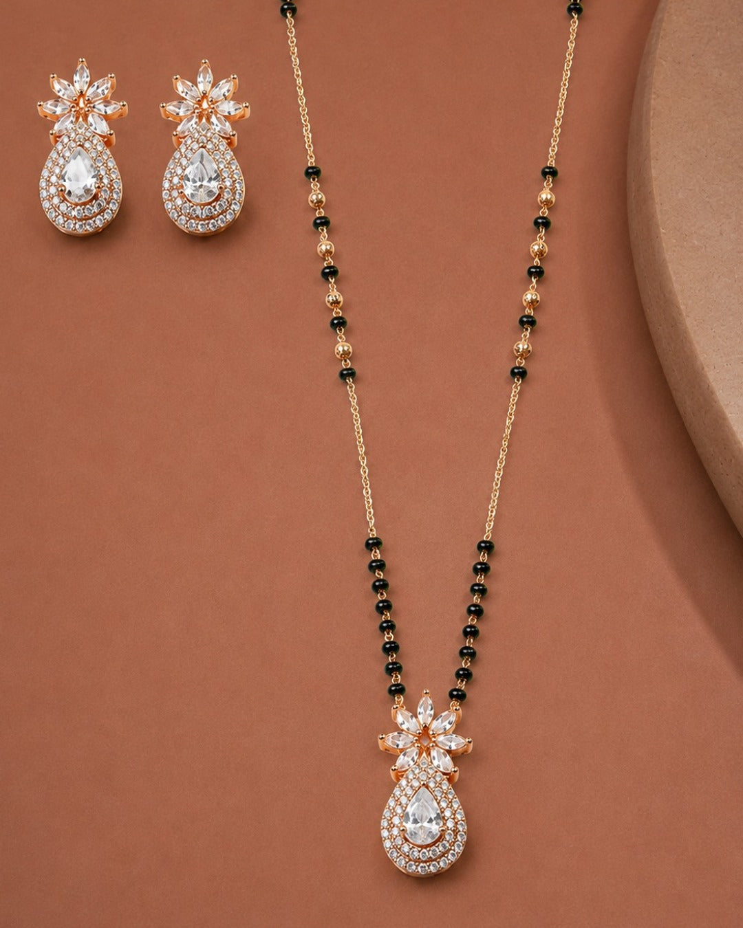 Niral Mangalsutra with Earrings
