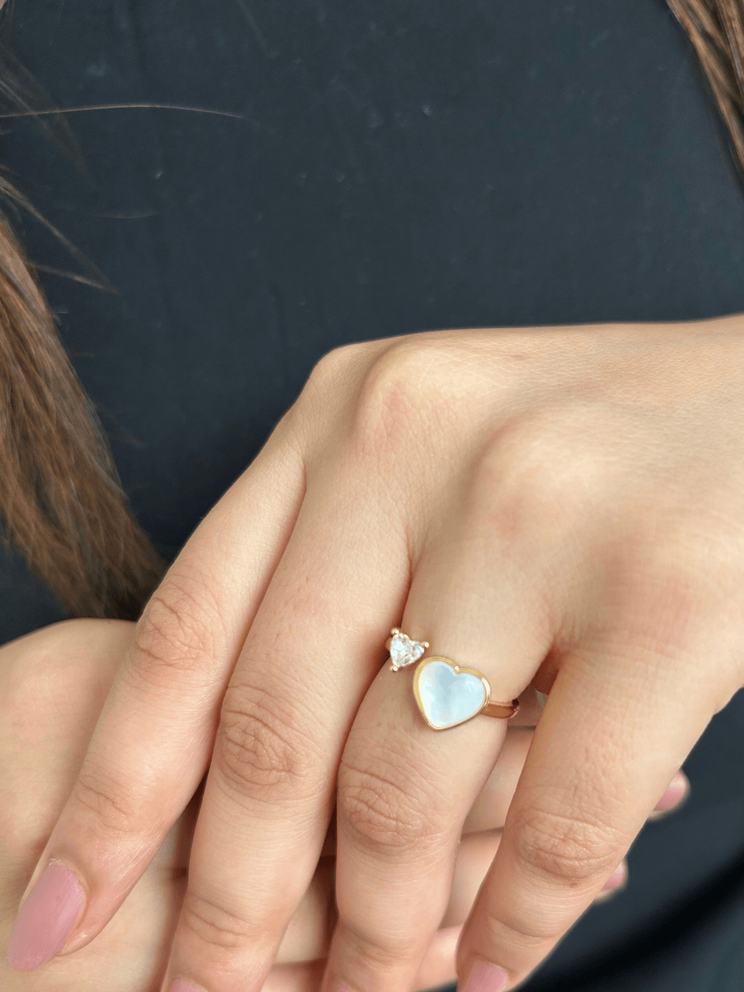 Heart Harmony Ring - Zeraki Jewels 