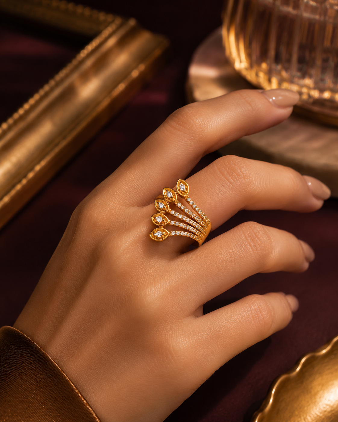 Poppy Adjustable Ring