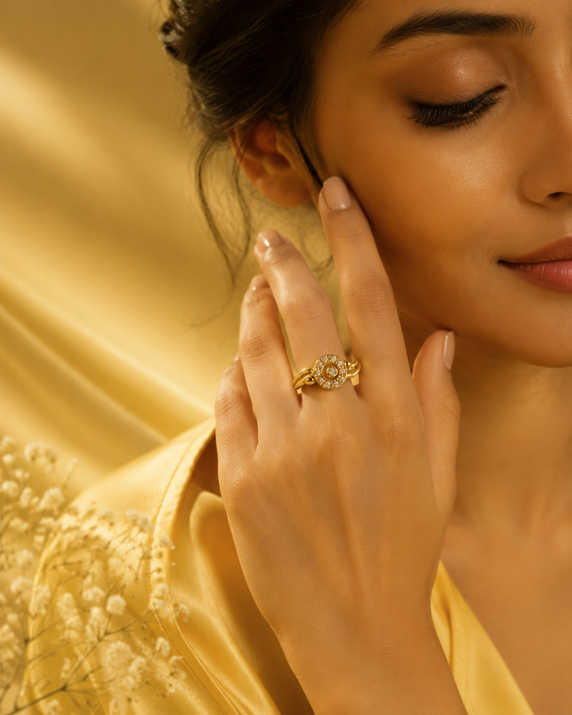 Winter Adjustable Ring