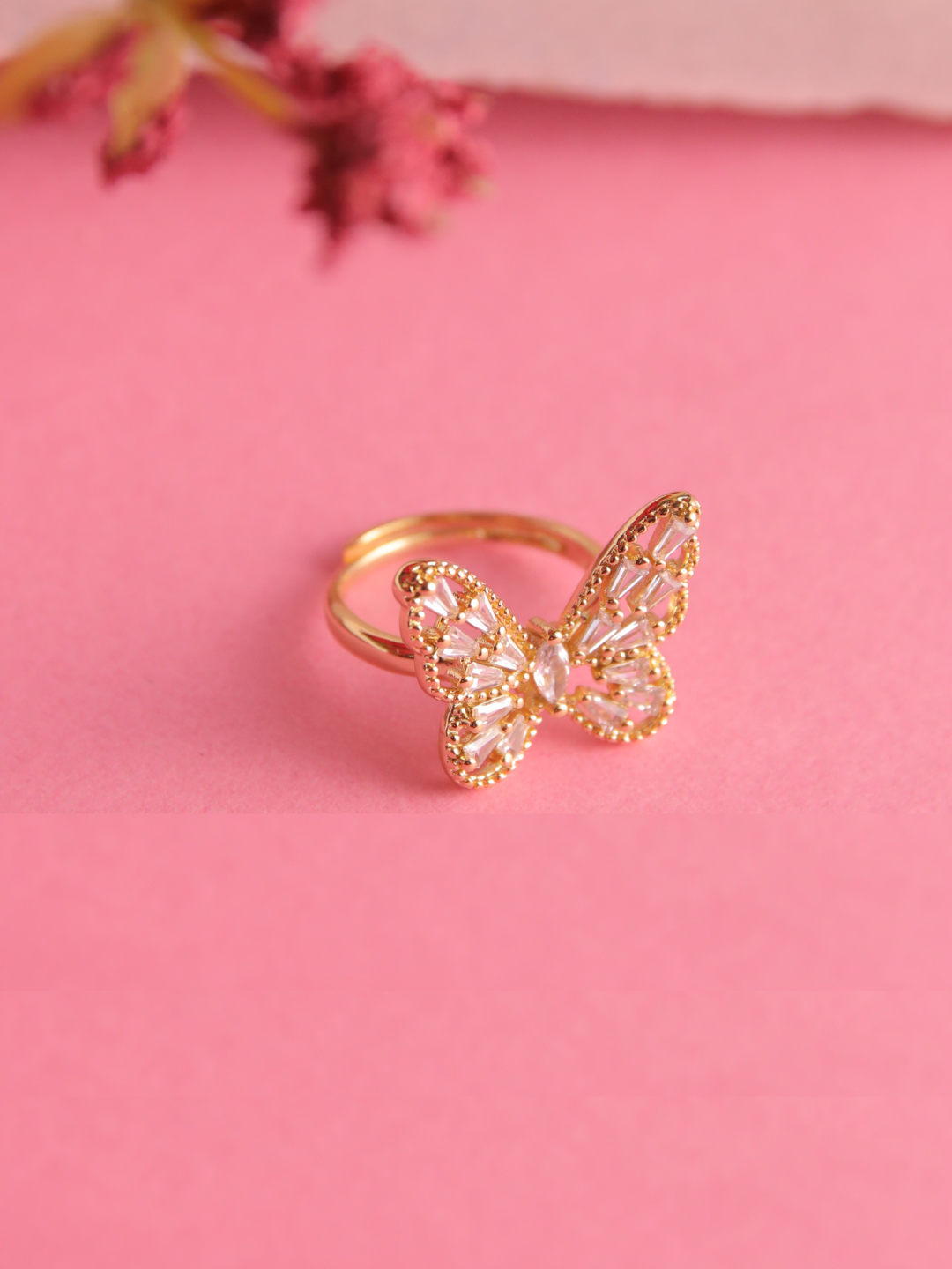 Breeze Butterfly Ring