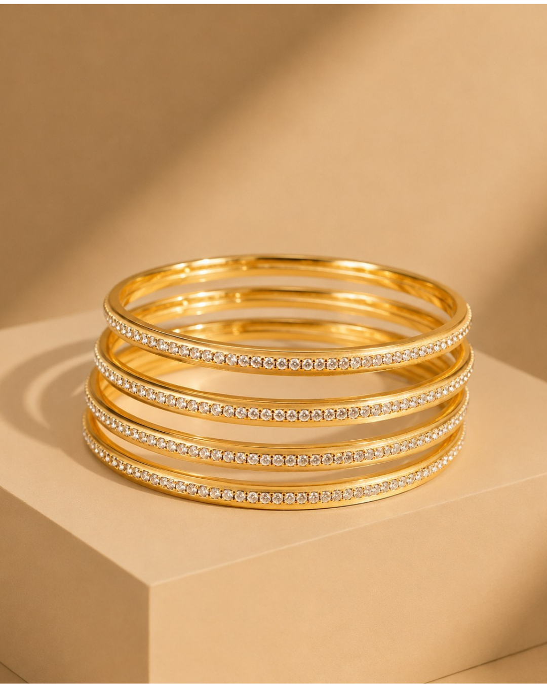 Leena Bangle ( Set Of 4 )