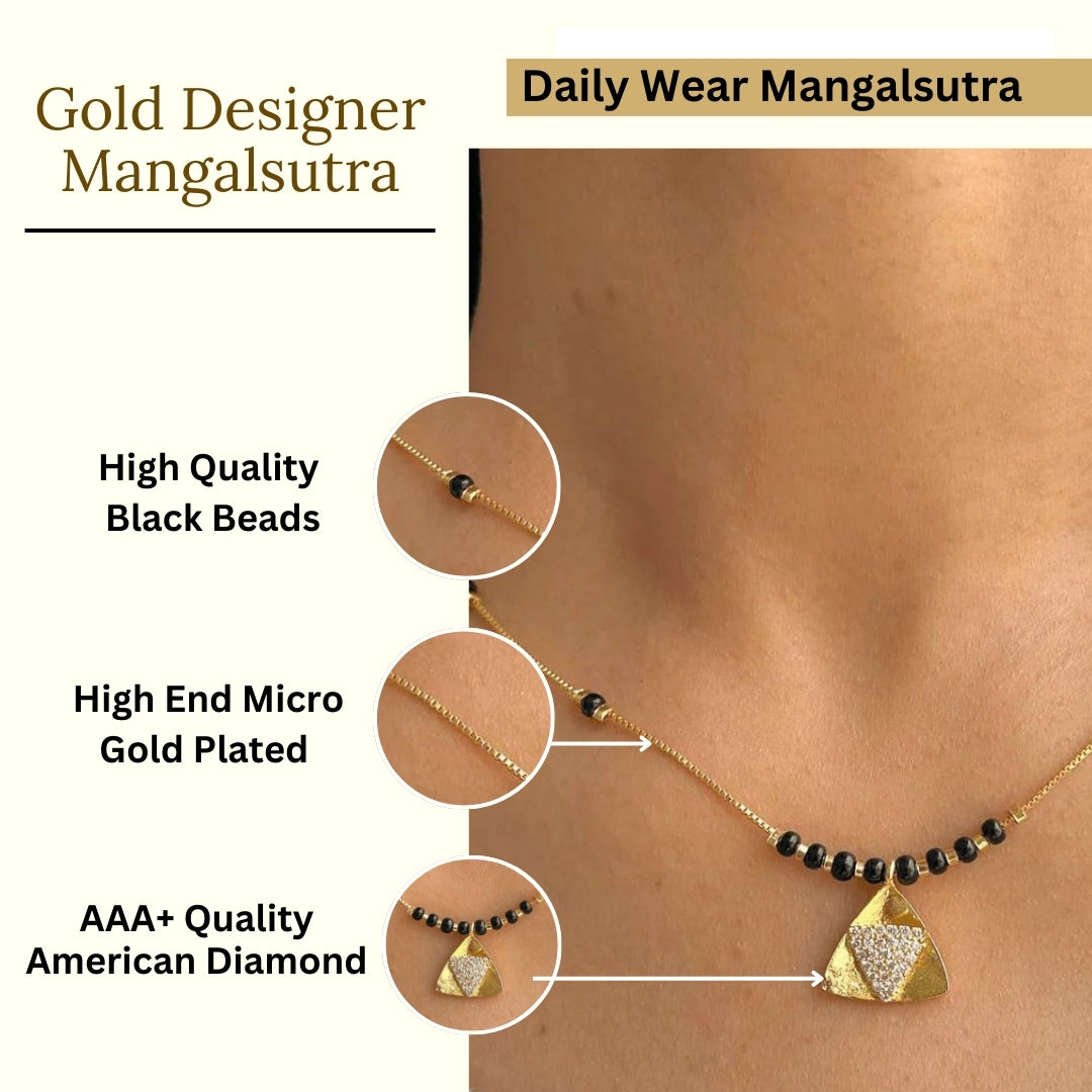 Roshni Mangalsutra |Gold Plated