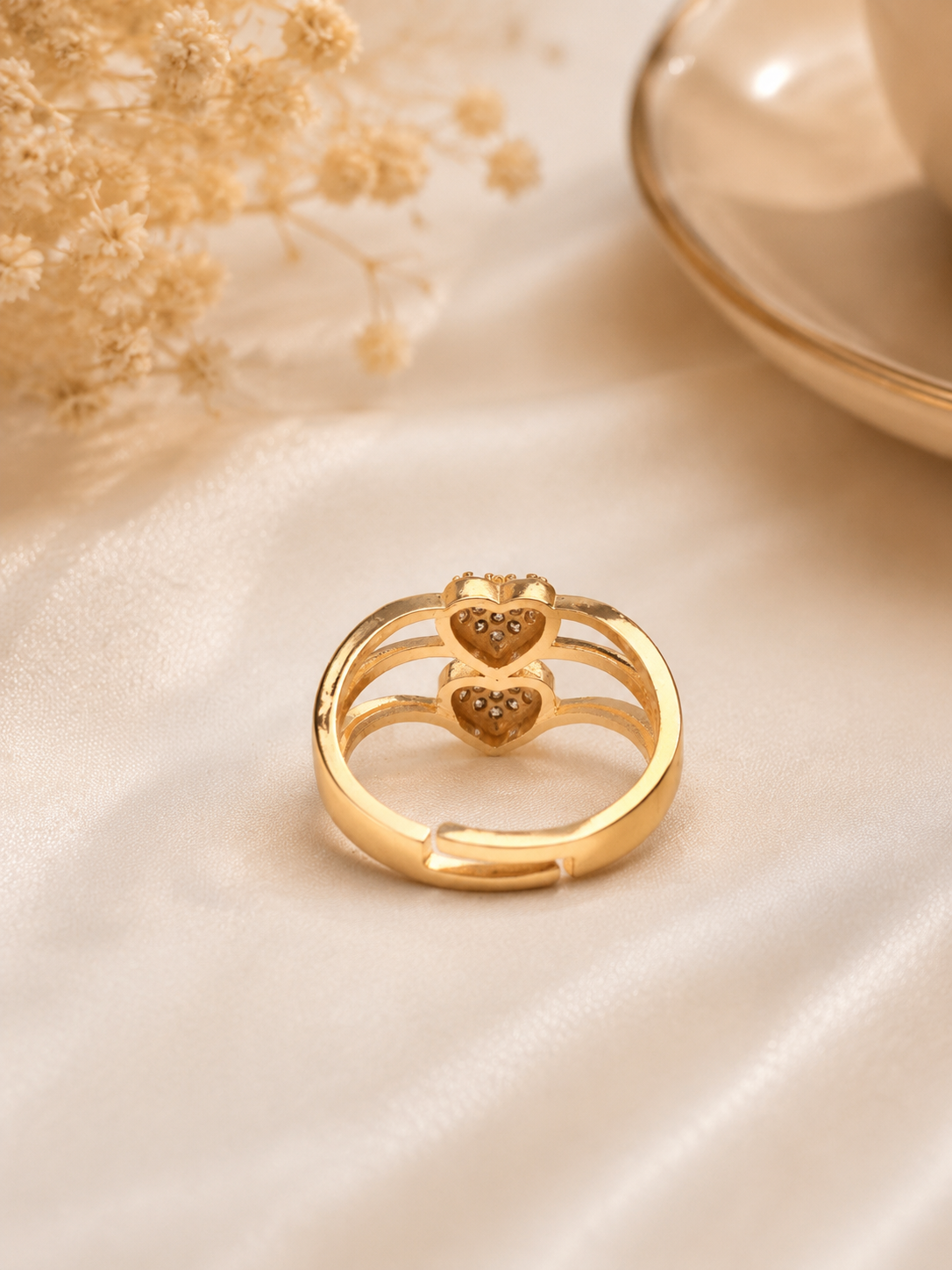 Nina Shine Adjustable Ring
