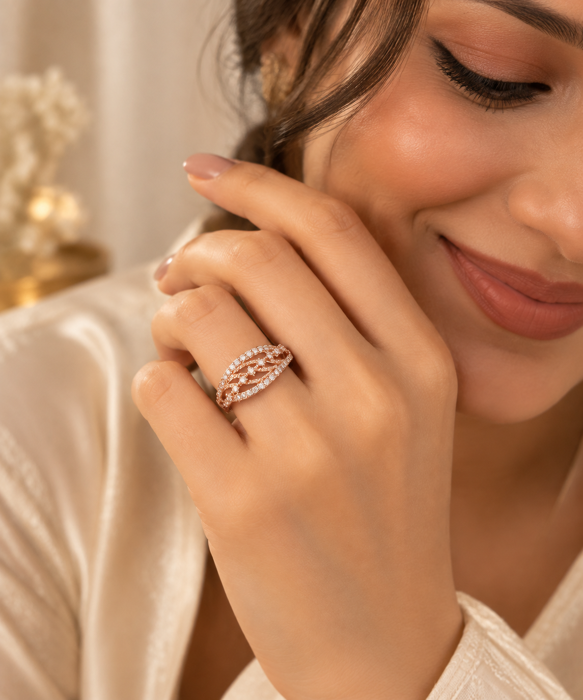 Aashi Adjustable Ring