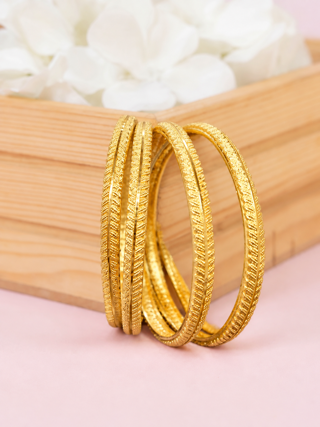 Nisha Bangle. (Set of 4)