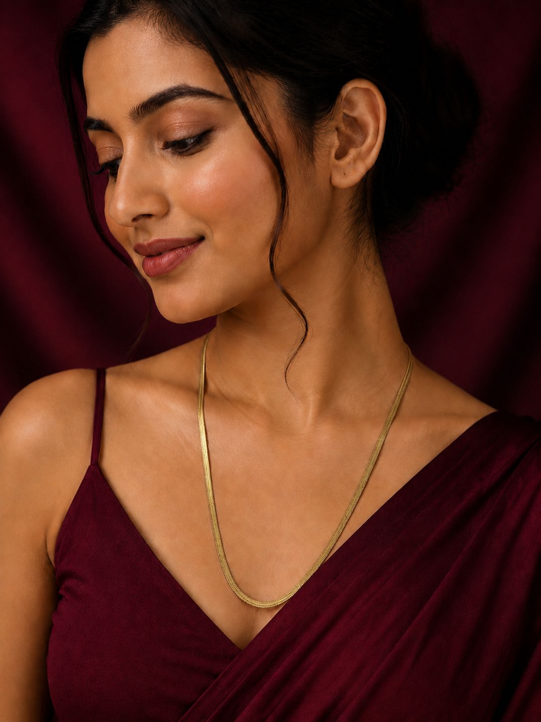 Satin Gold Chain