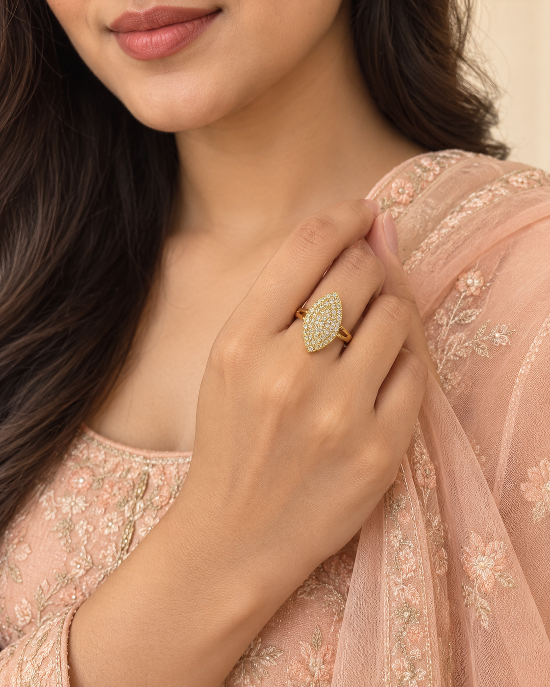 Dazzling Adjustable  Ring