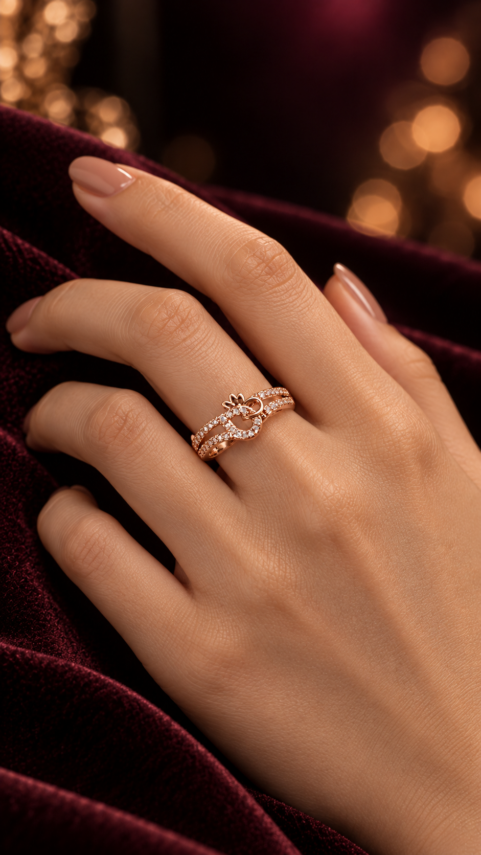Emera Adjustable Ring