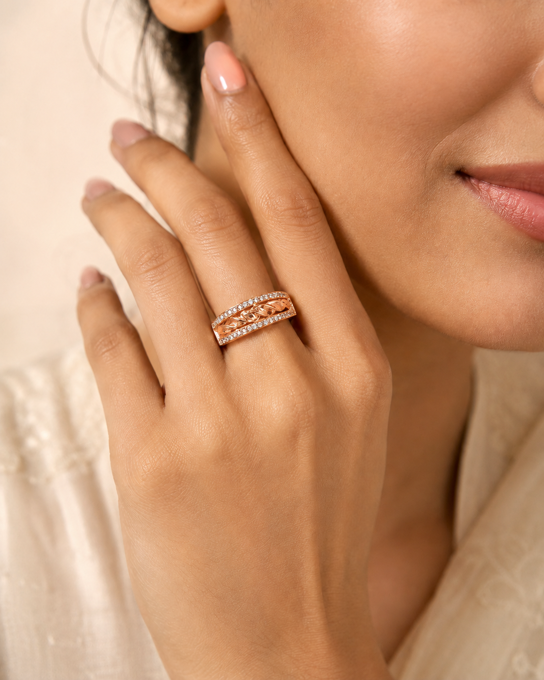 Haya Adjustable Ring