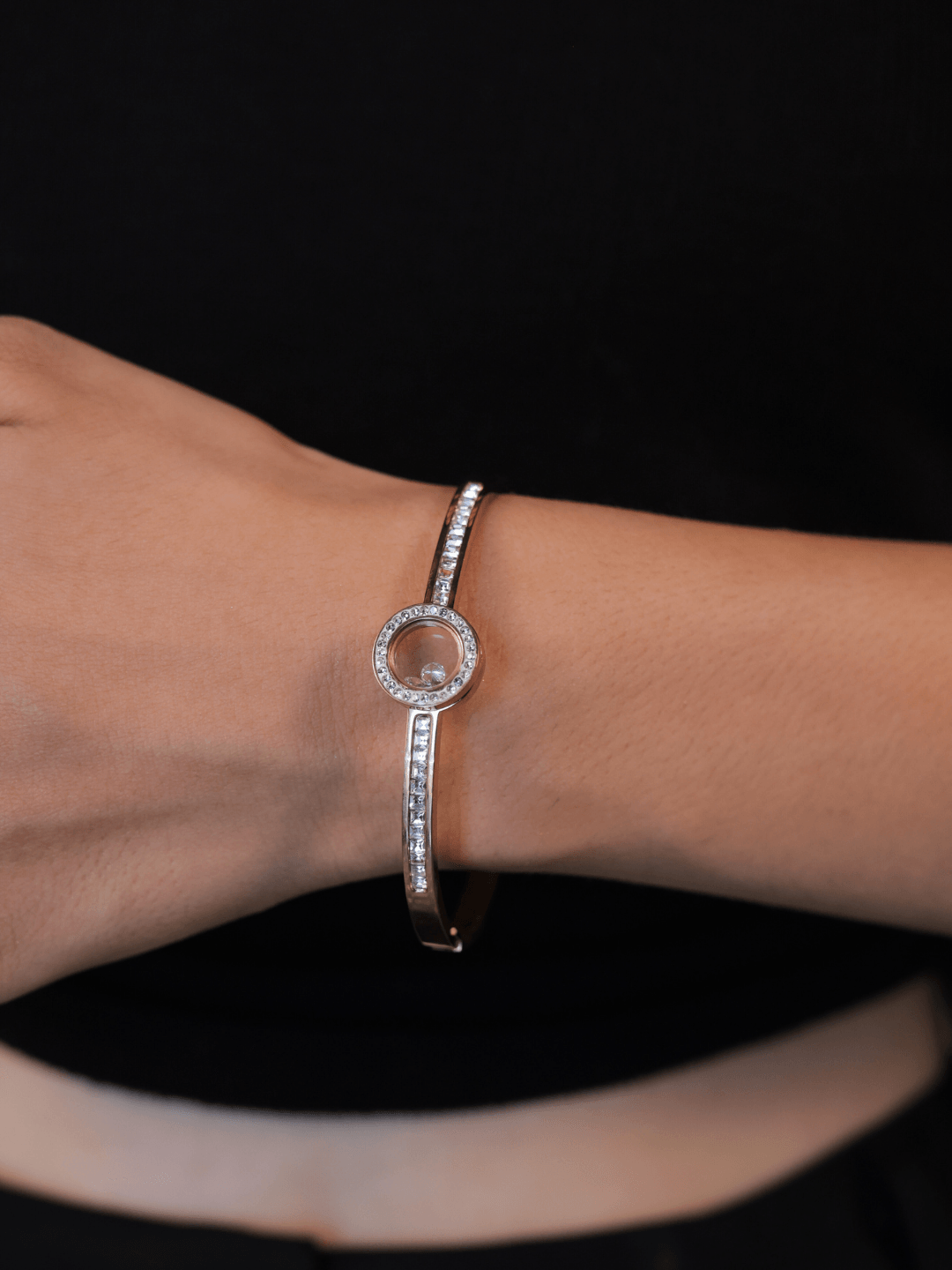 Diamond orbit Bracelet - Zerakijewels