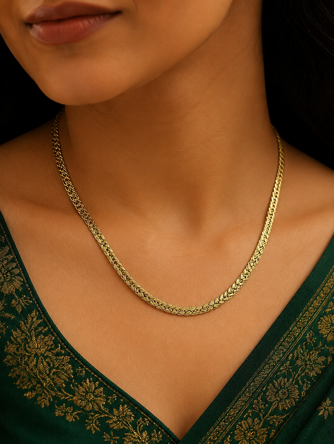Brishti Gold Chain