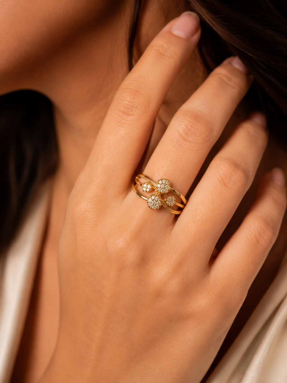 Tide Adjustable Ring