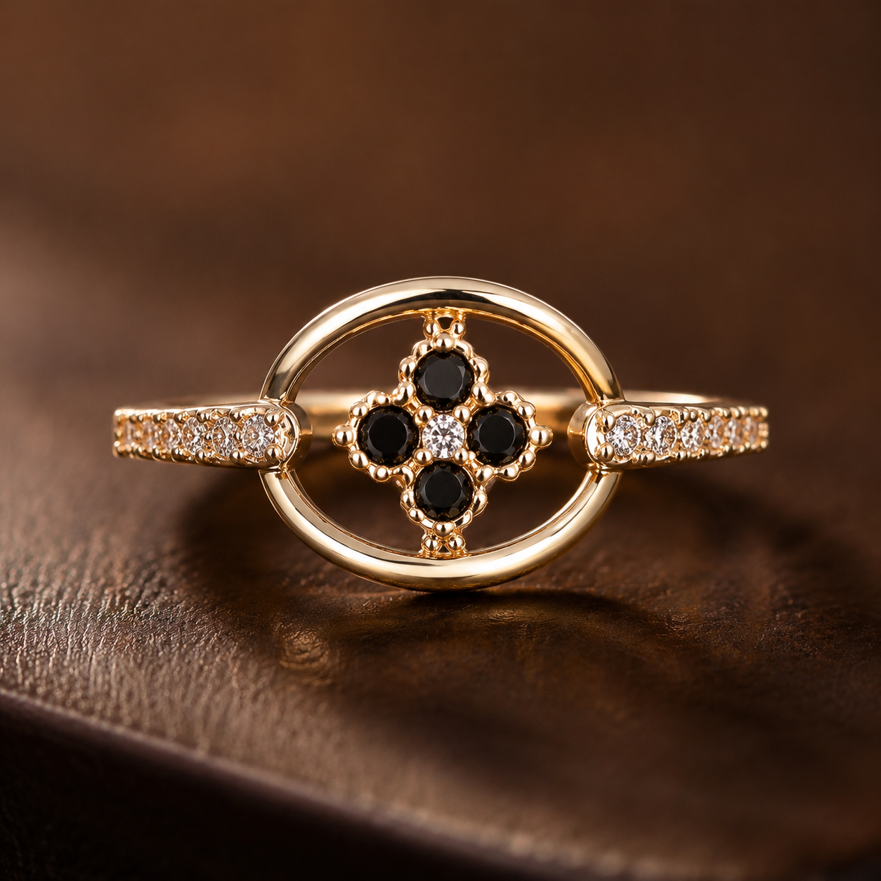 Saffron Adjustable Ring