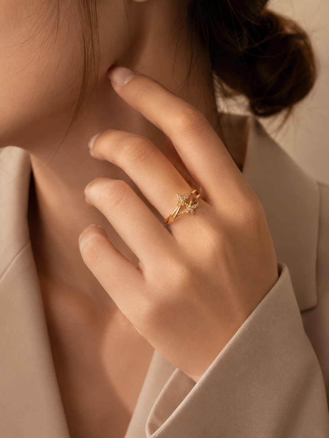Blossom Adjustable Ring
