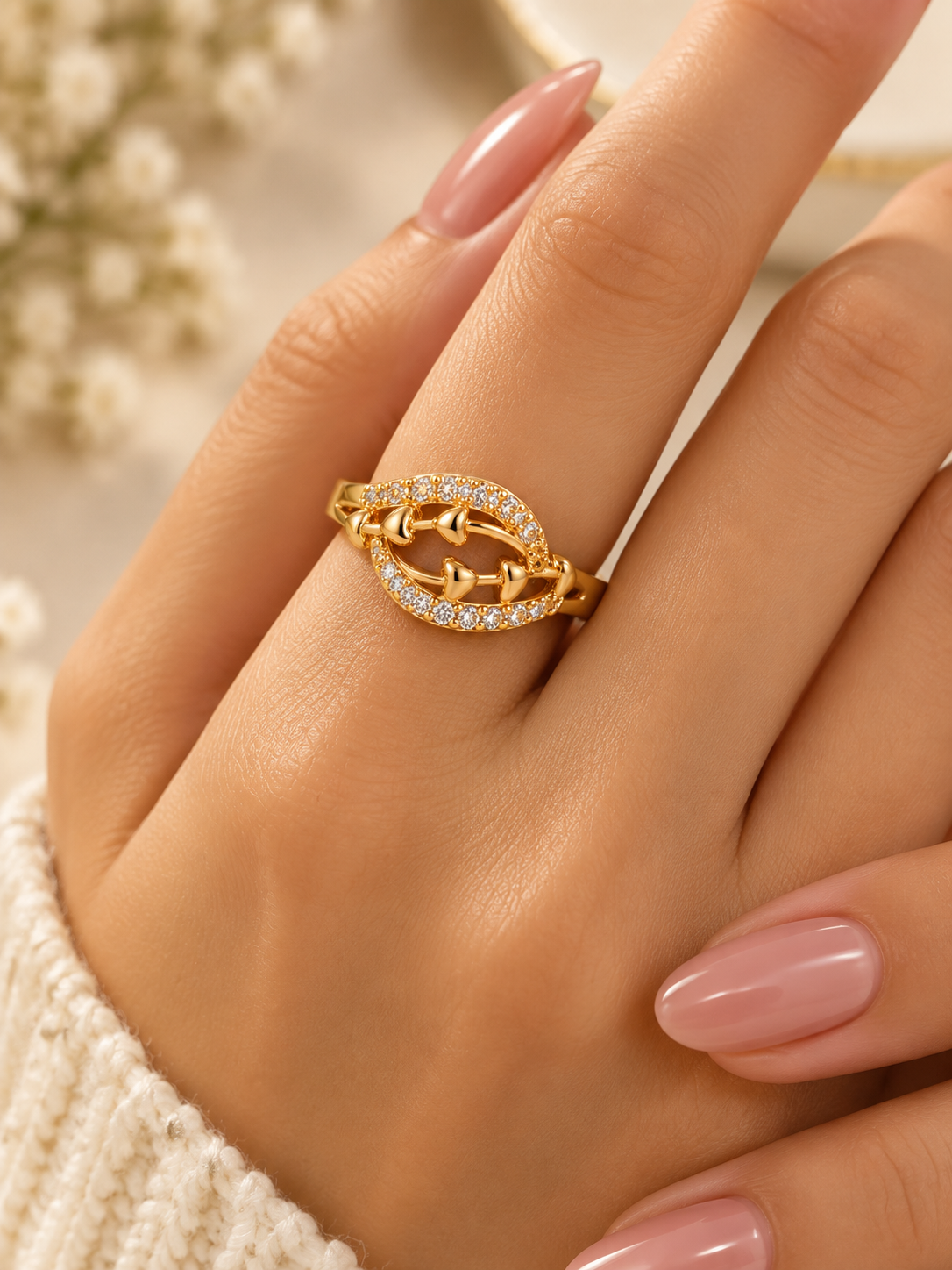 Avella Adjustable Ring