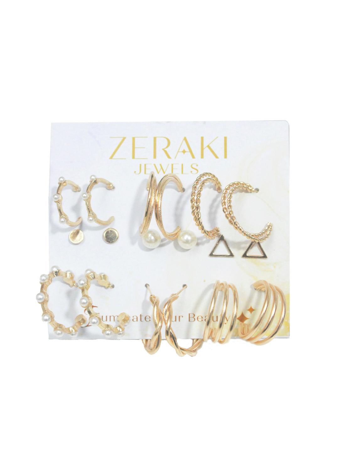 The Sway and Sashay Earring combo - Zeraki Jewels 