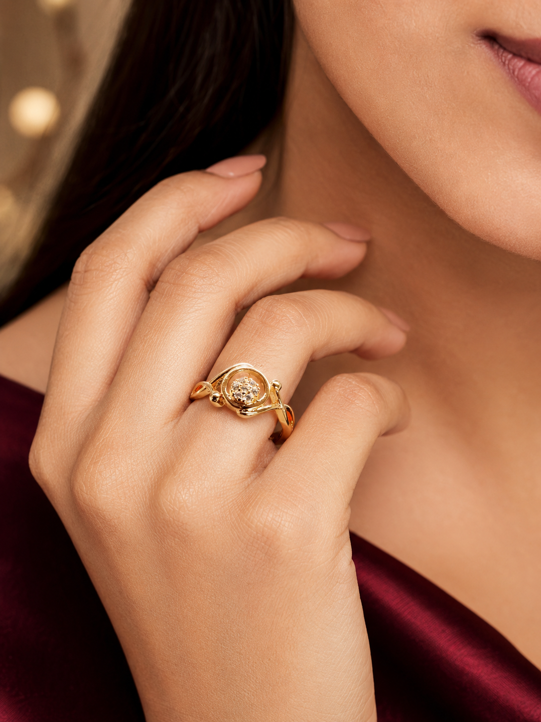 Adah Adjustable Ring