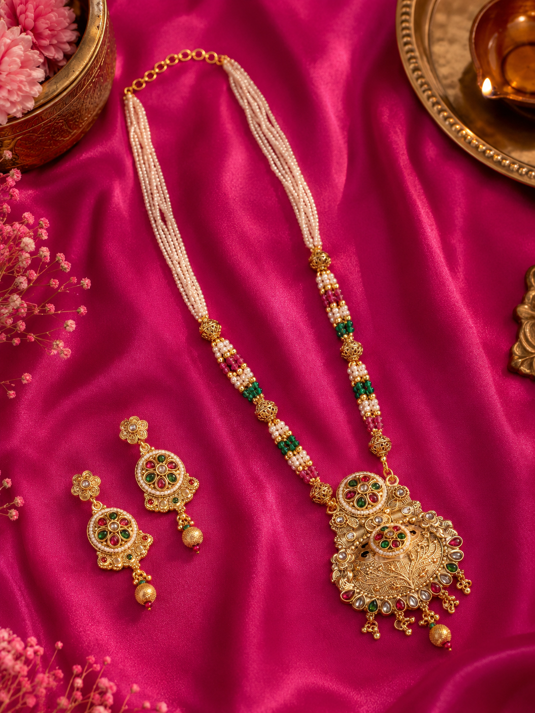 Kanakriti Necklace Set