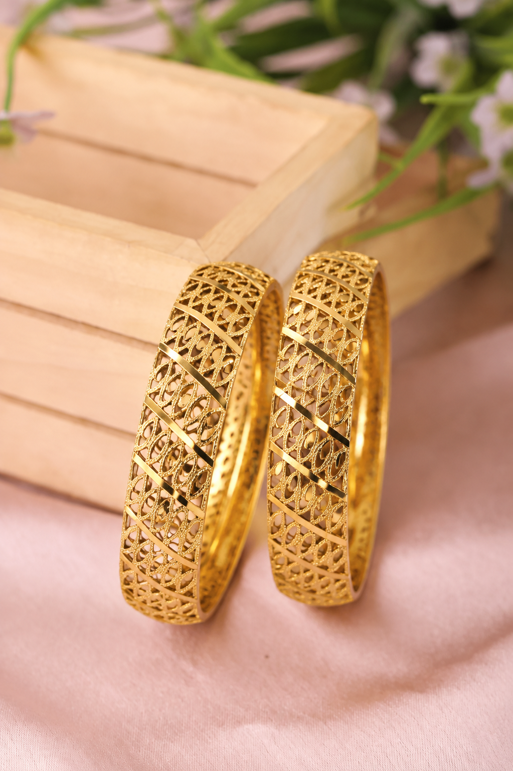 Reeva Bangle ( Set Of 2 )