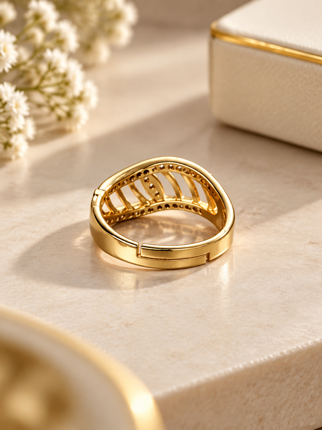 Vireya Adjustable Ring
