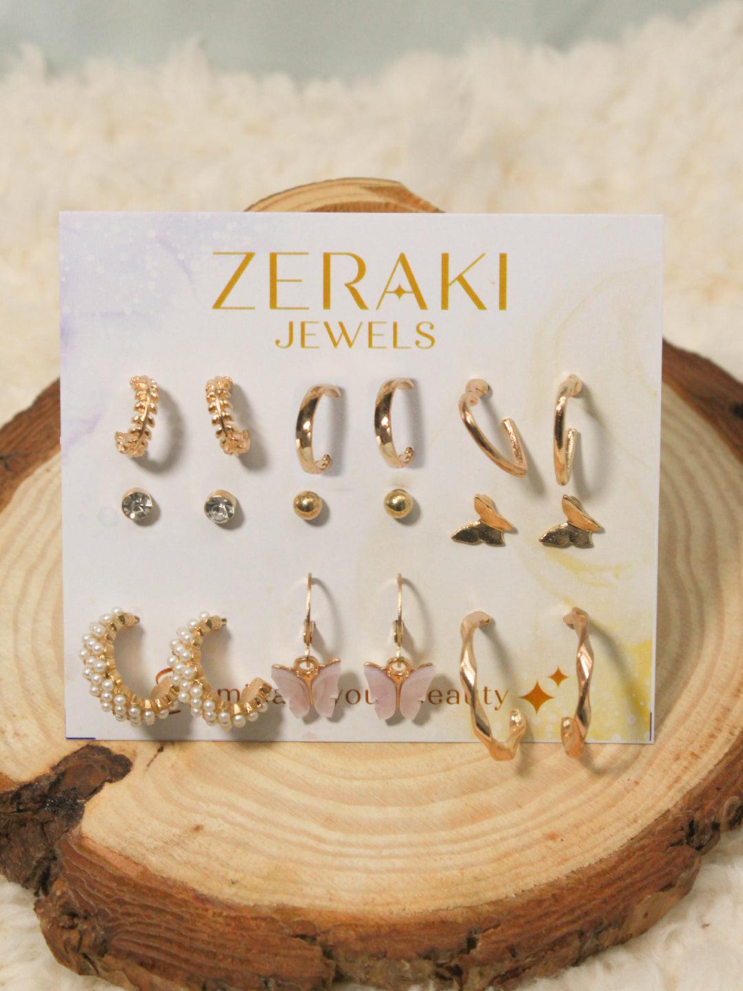 Artisan Mystique  Earrings Combo - Zeraki Jewels 