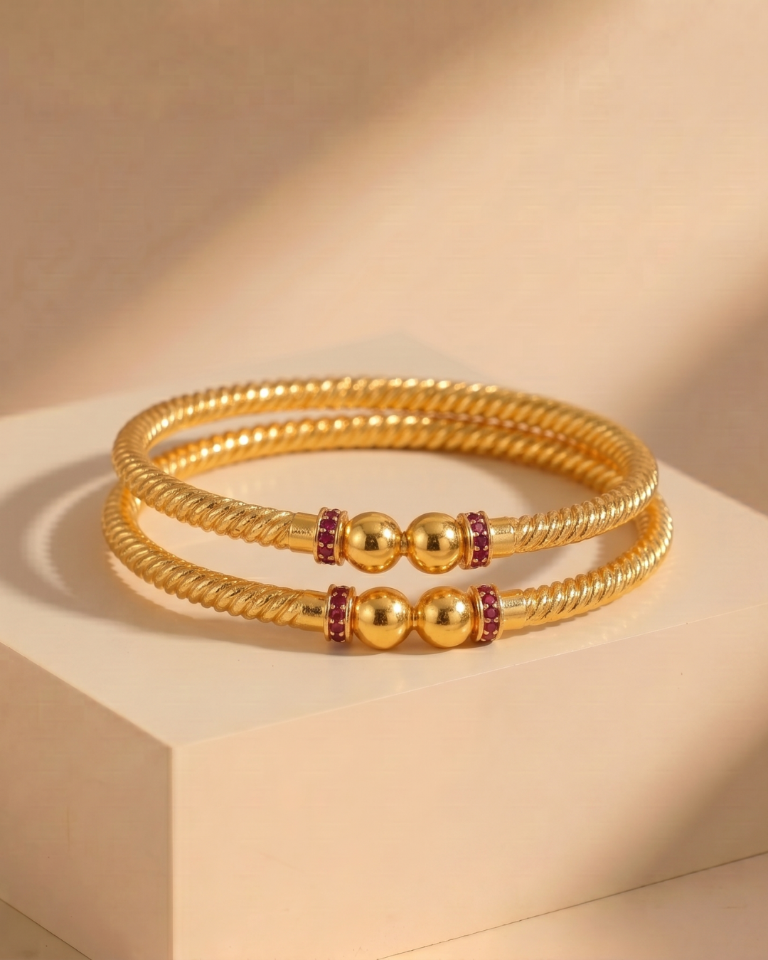 Sheetal Bangle. (Set of 2 )