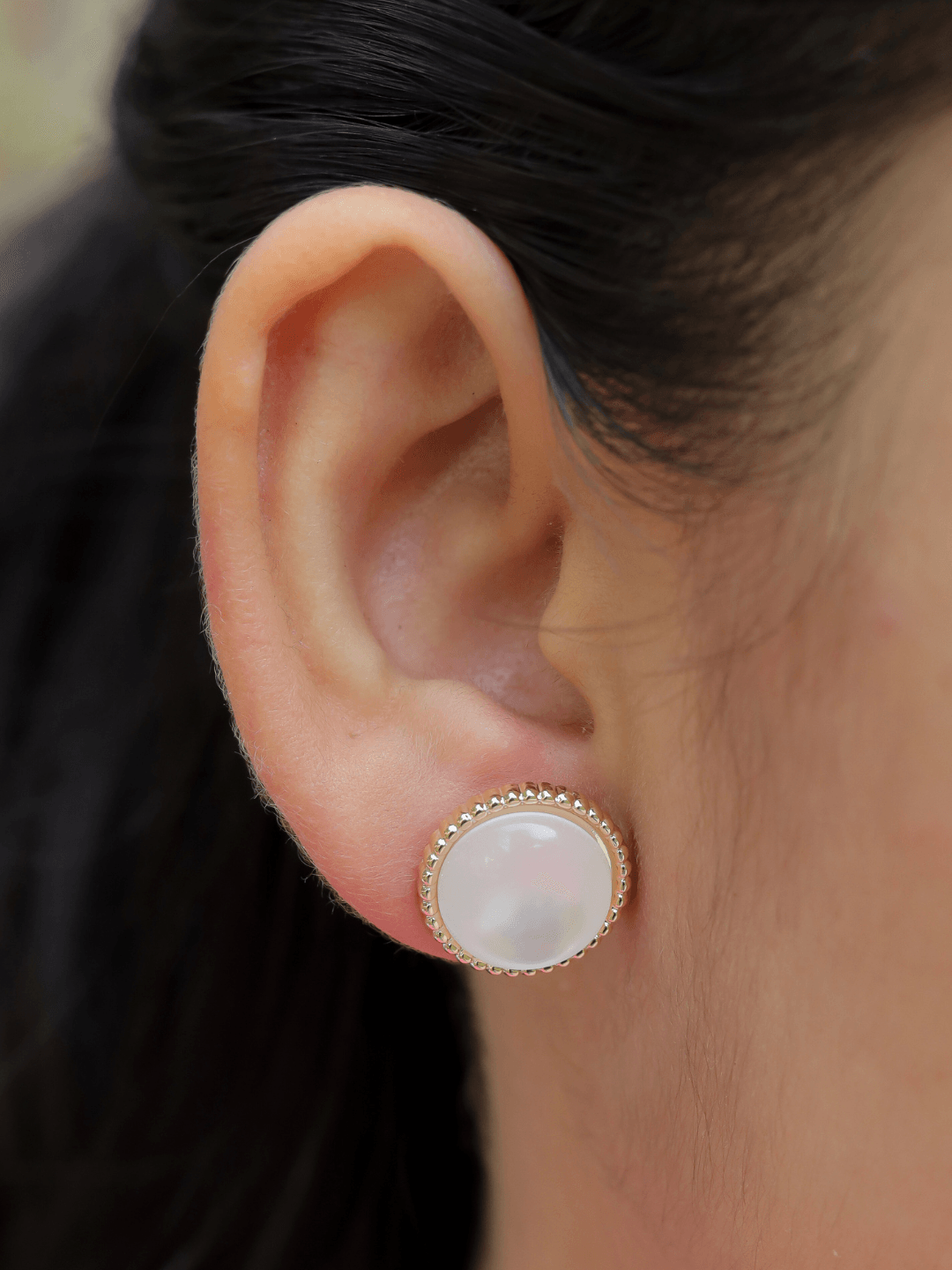 LA Pearl Triad Earrings - Zerakijewels