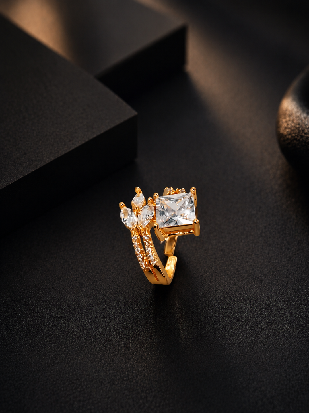 Scarlet Adjustable Ring