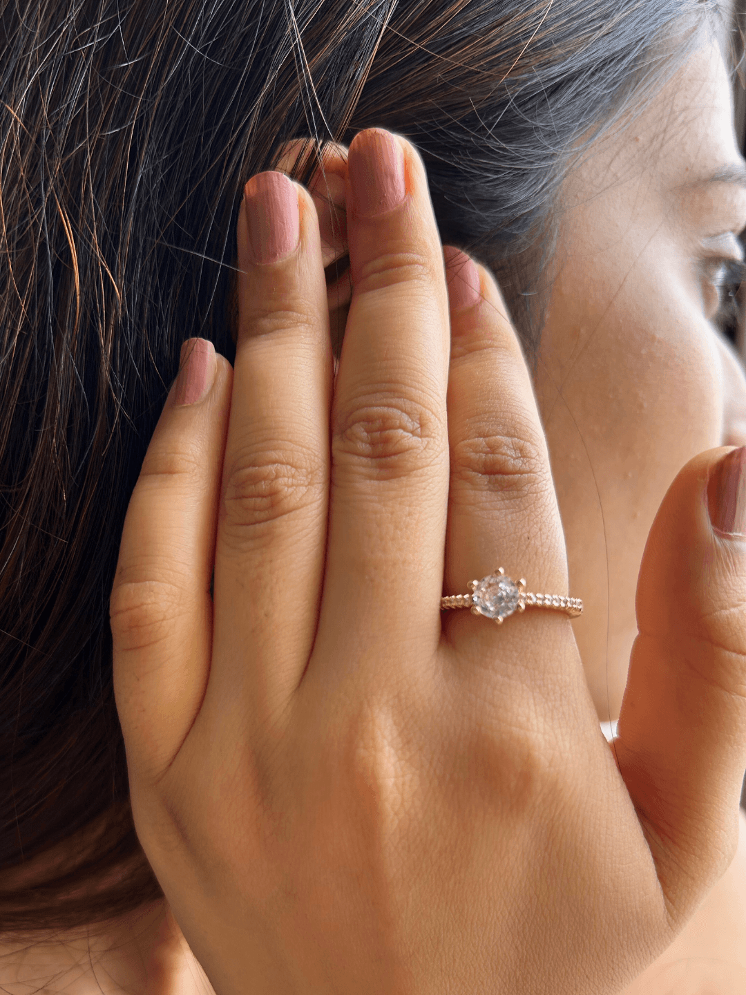 Diamond Sunburst Ring - Zeraki Jewels 