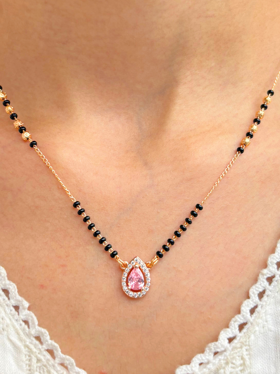 Nayra Pink Mangalsutra
